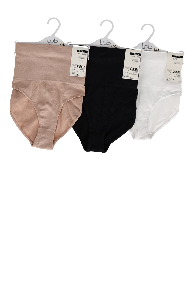 Culotte gainante taille haute - Beige - Les P’tites Bombes