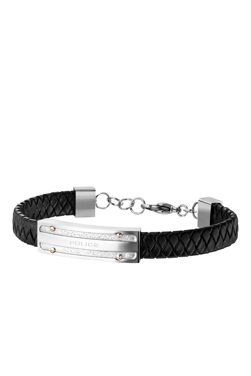 Bracelet Noir et argenté