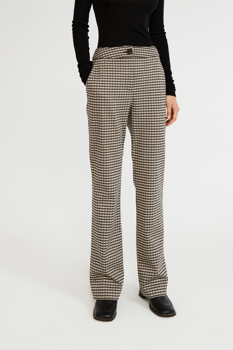 Pantalon wide legs Beige