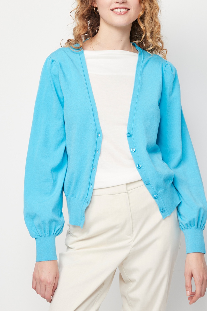 Gilet Turquoise