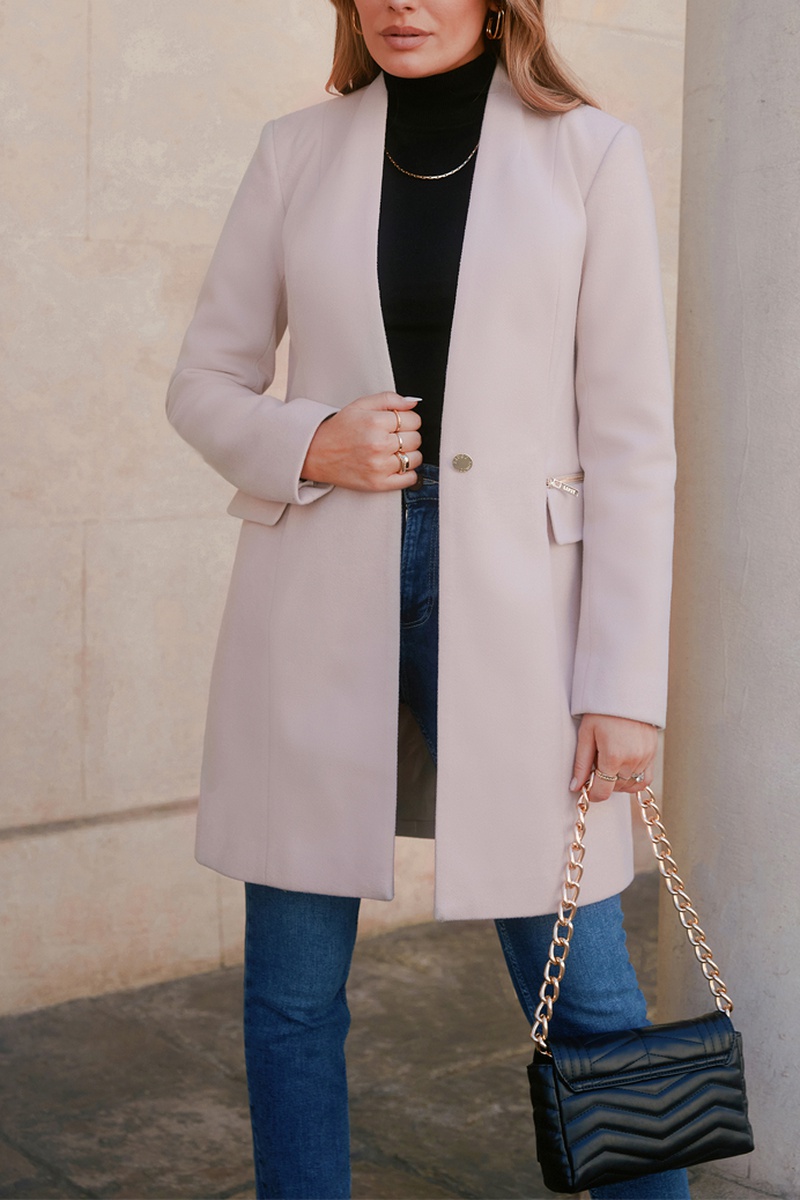 Manteau Rose poudré