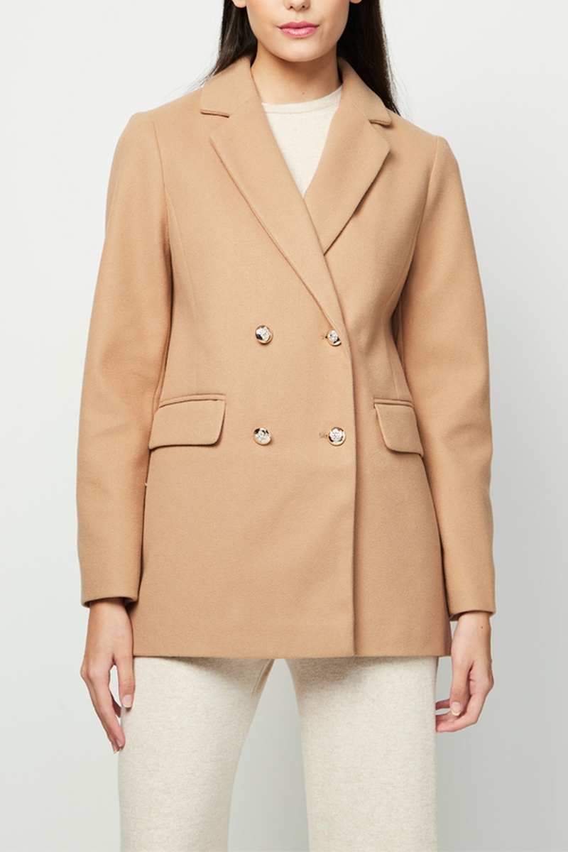 Veste blazer Camel