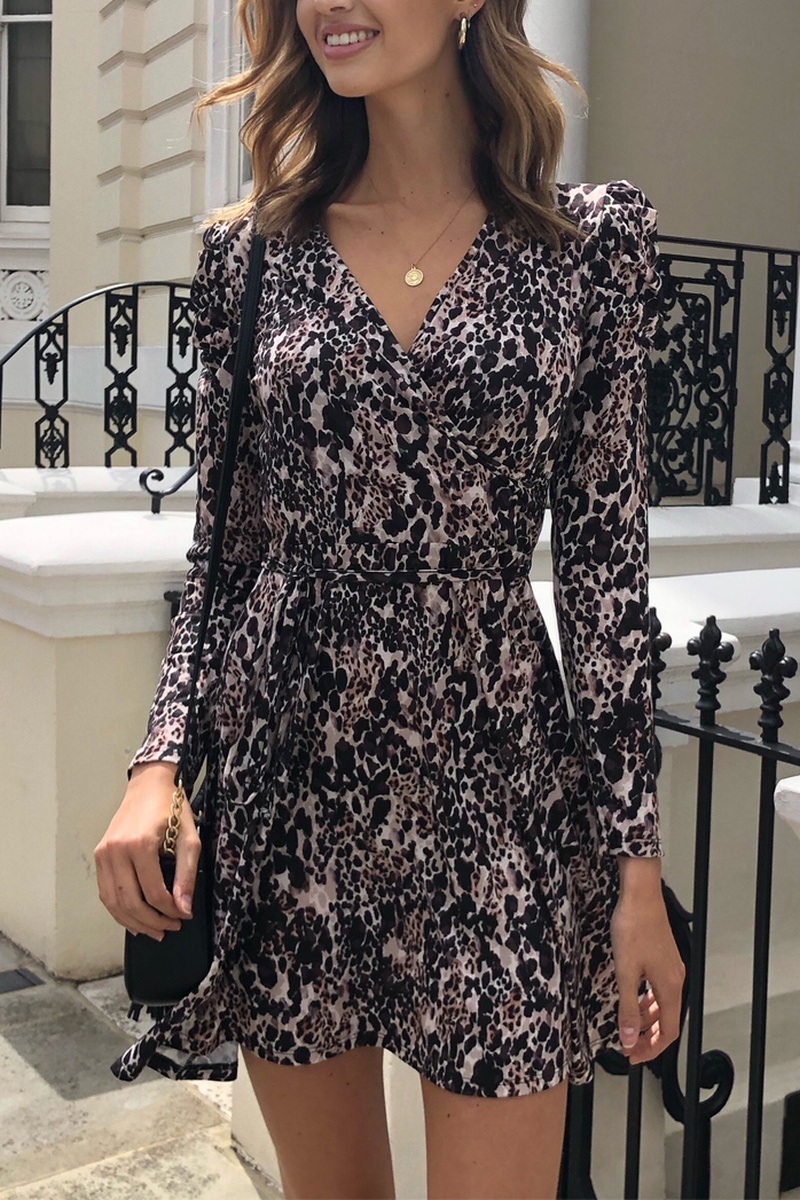 Robe patineuse Rose et noir