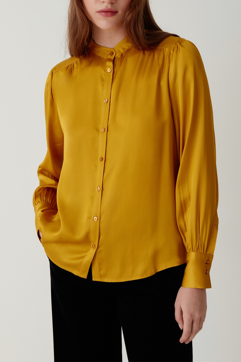 Chemisier Moutarde