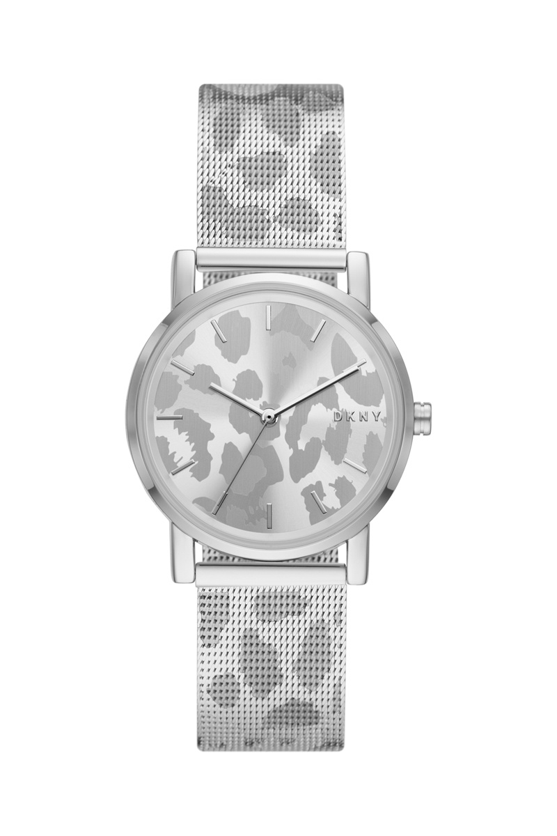 Montre à quartz en acier - Argenté et gris - DKNY