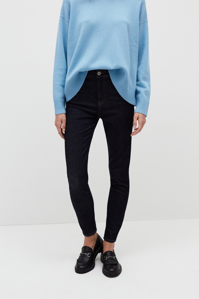 Jean skinny Bleu marine