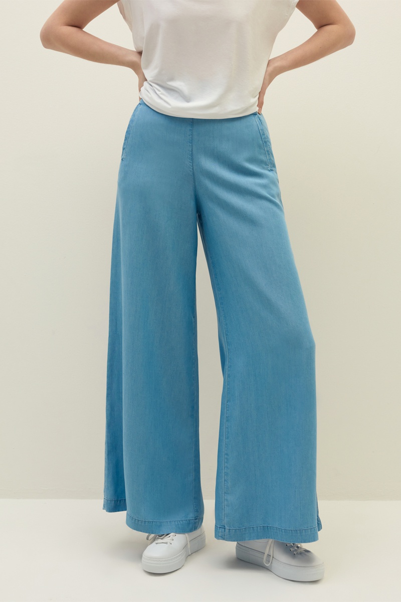 Jean wide legs Bleu clair