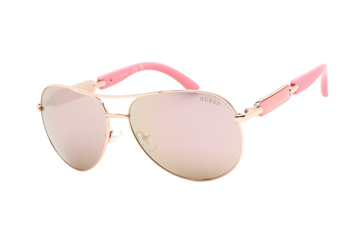 Lunettes de soleil femme - Verres effet miroir - Catégorie 3 - Guess