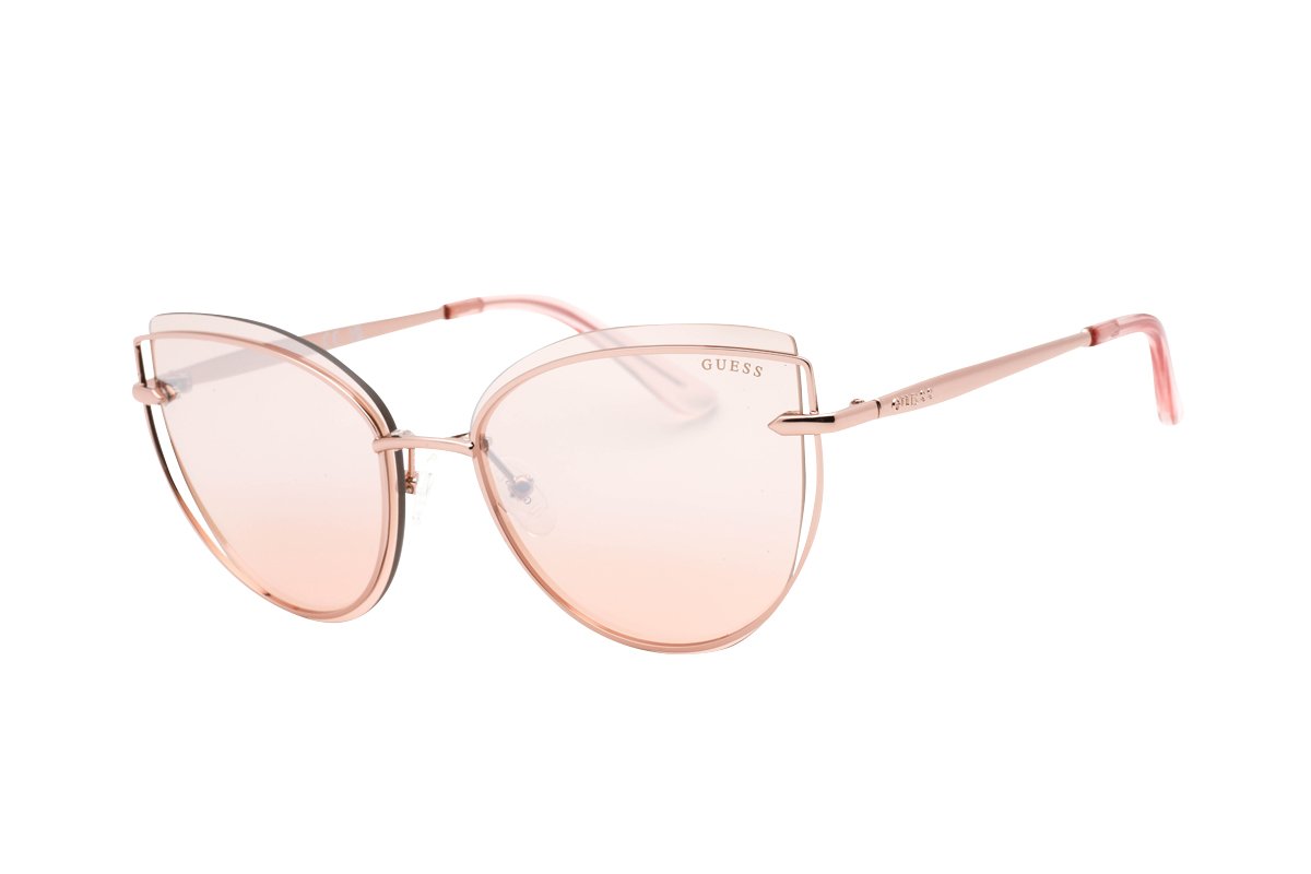 Lunettes de soleil femme - Verres effet miroir - Catégorie 3 - Guess