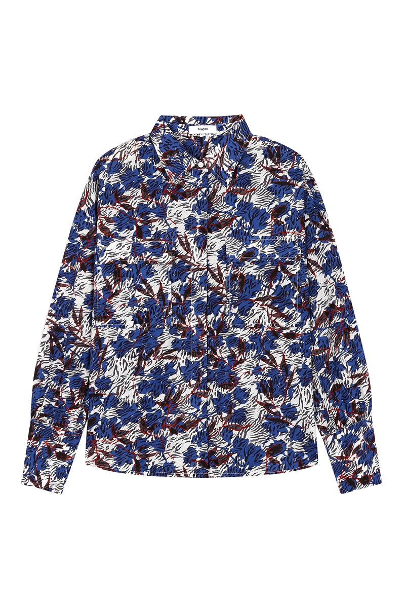 Chemisier Lise Bleu marine