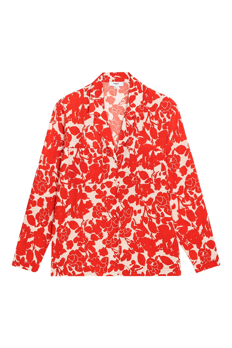 Chemisier Link Rouge