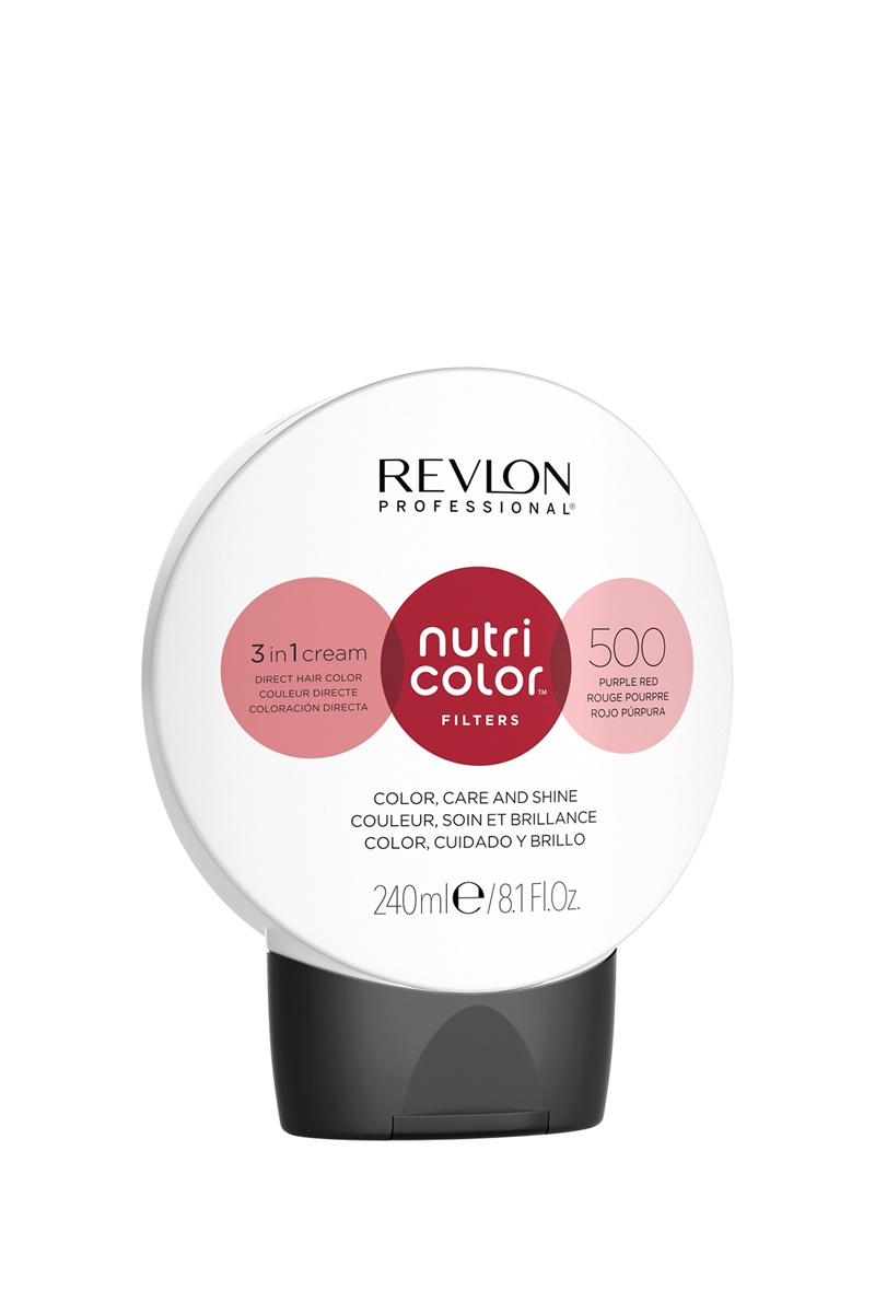 Coloration permanente Nutricolor - N.500 rouge pourpre - 240 ml