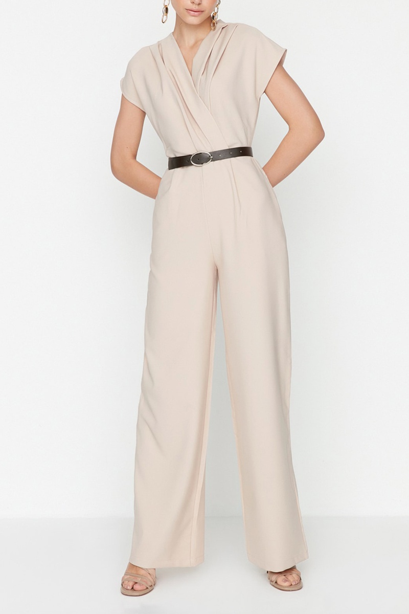 Trendyol Mujer Negro/Beige Mono