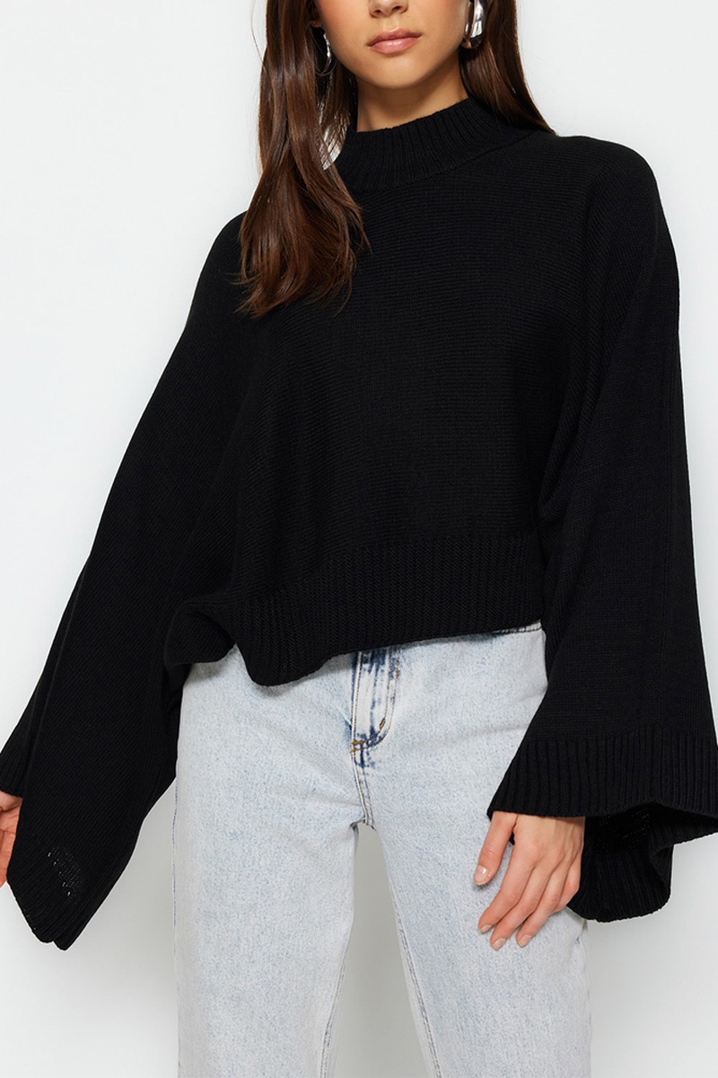 Trendyol Mujer Negro Jersey