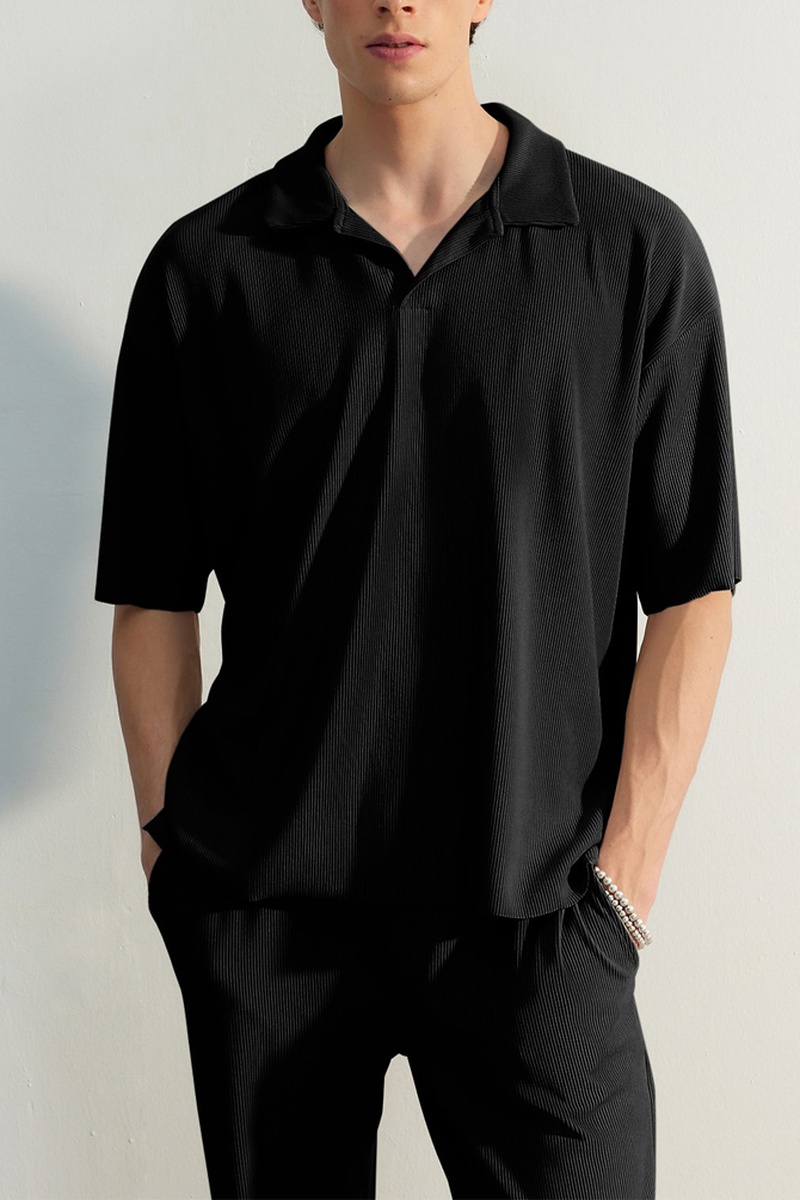 Trendyol Hombre Negro Polo