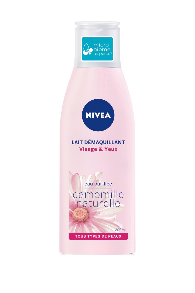 Lait démaquillant visage et yeux Camomille - Tout type de peau - 200 ml