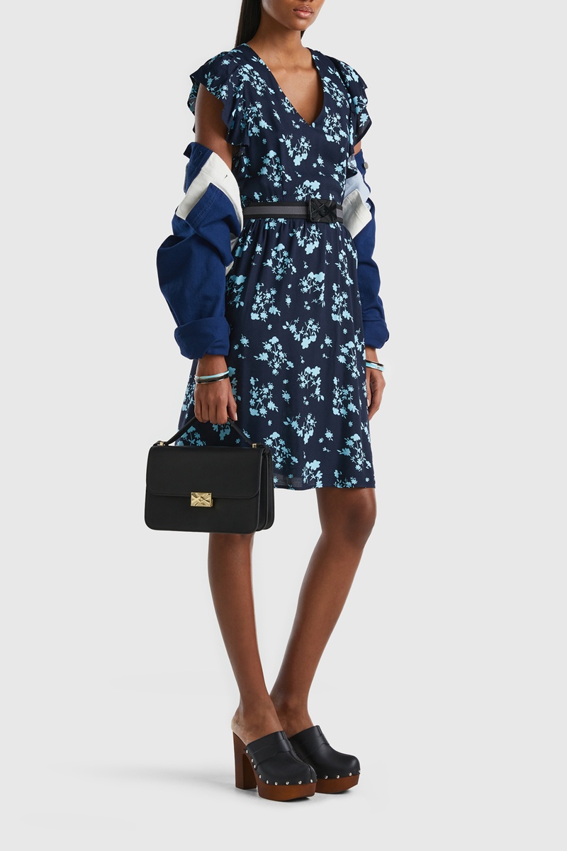 Robe patineuse - Bleu