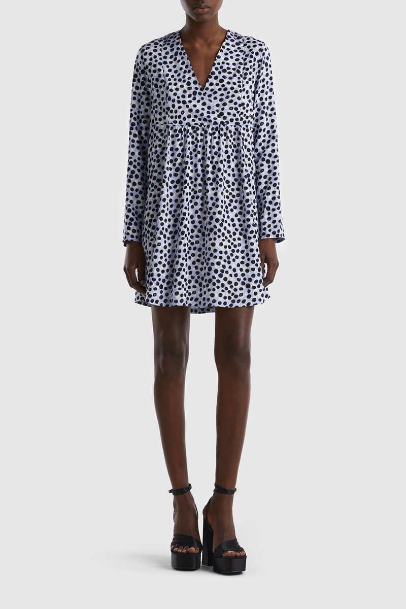 Robe patineuse - Bleu clair