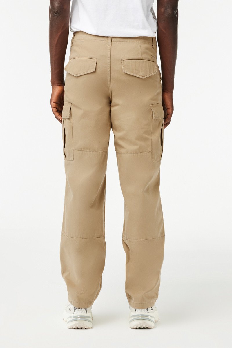Pantalon cargo straight - Beige