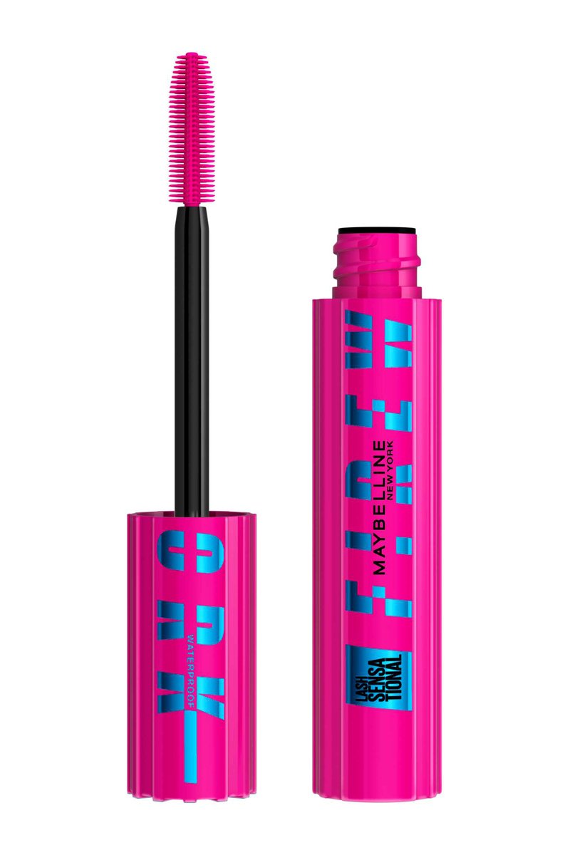 Maybelline Unisex Negro Máscara De Pestañas Lash Sensational Firework Waterproof - 10 Ml
