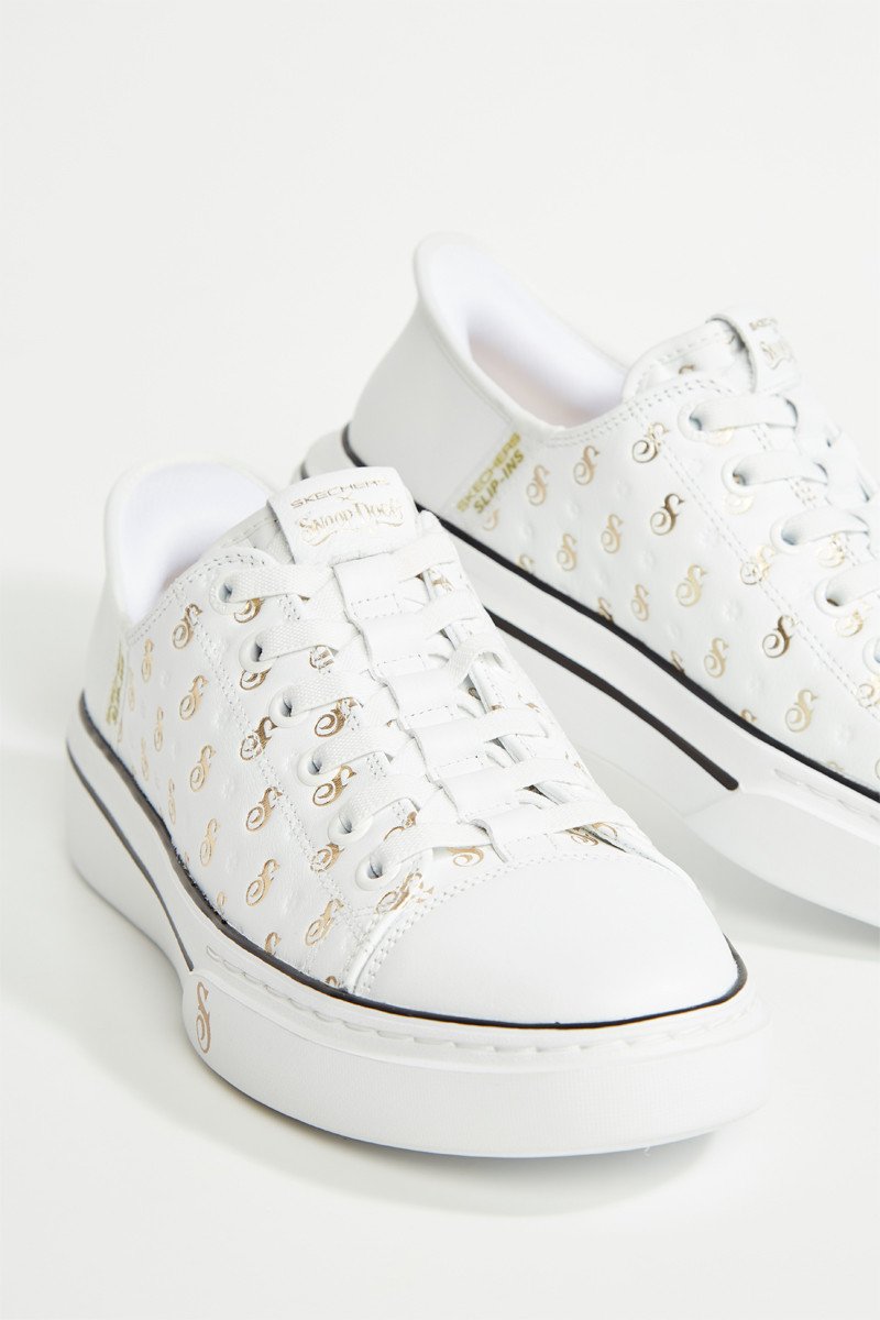Zapatillas de piel Snoop Dogg - Blanco