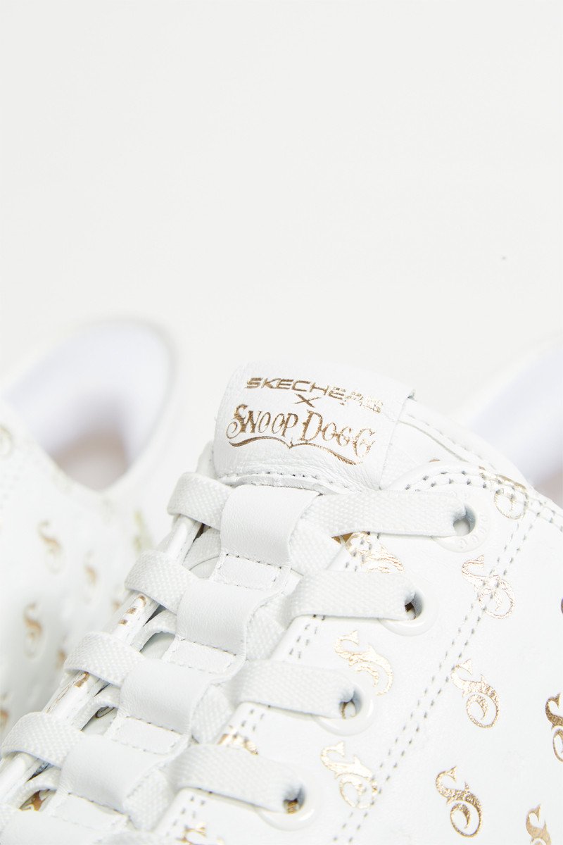 Zapatillas de piel Snoop Dogg - Blanco
