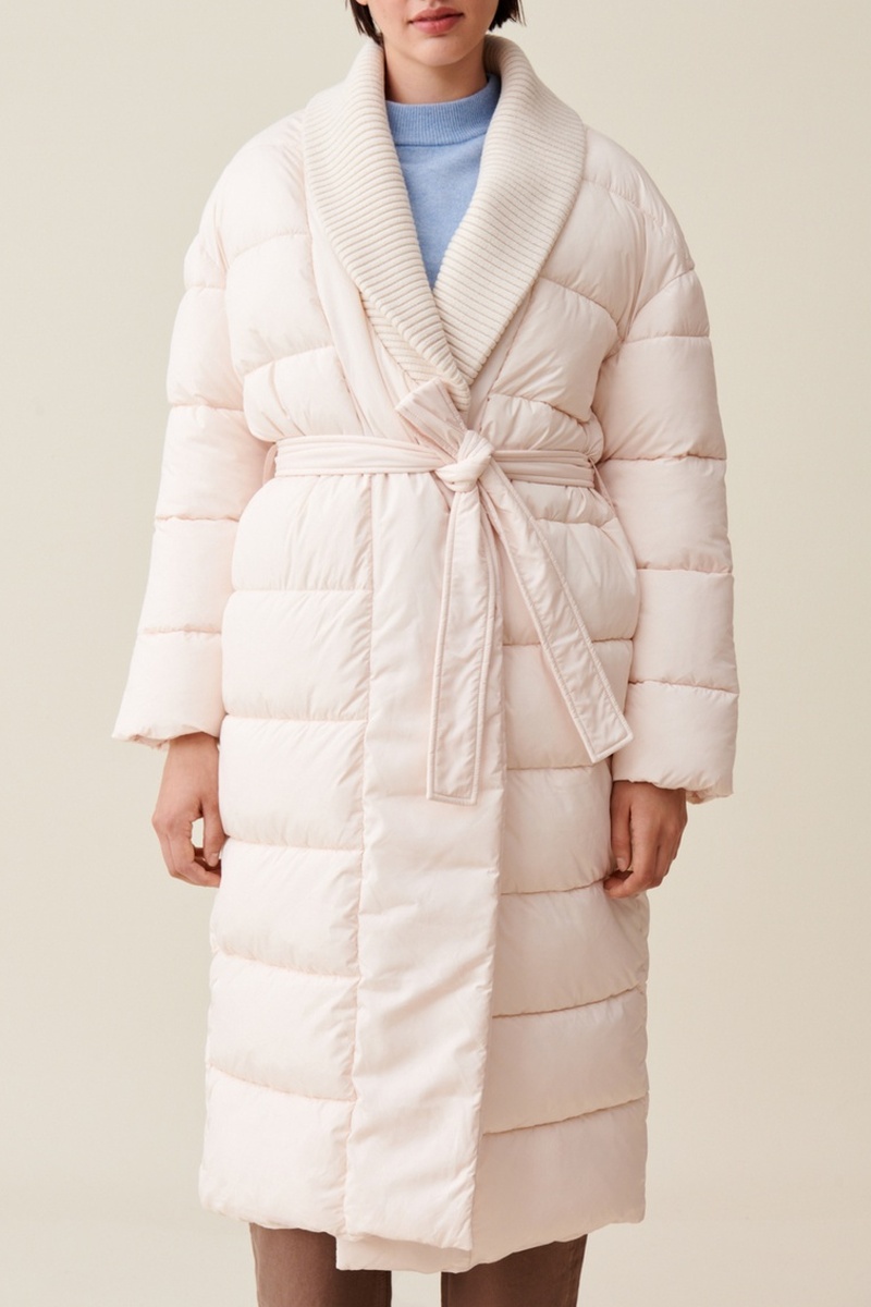 Claudie Pierlot Mujer Beige Anorak Largo