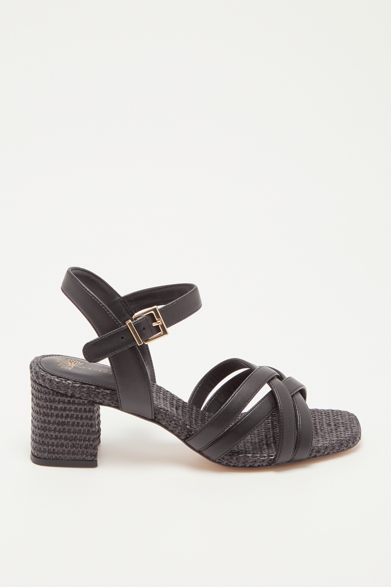 Sandales à talons Zaggi Noir