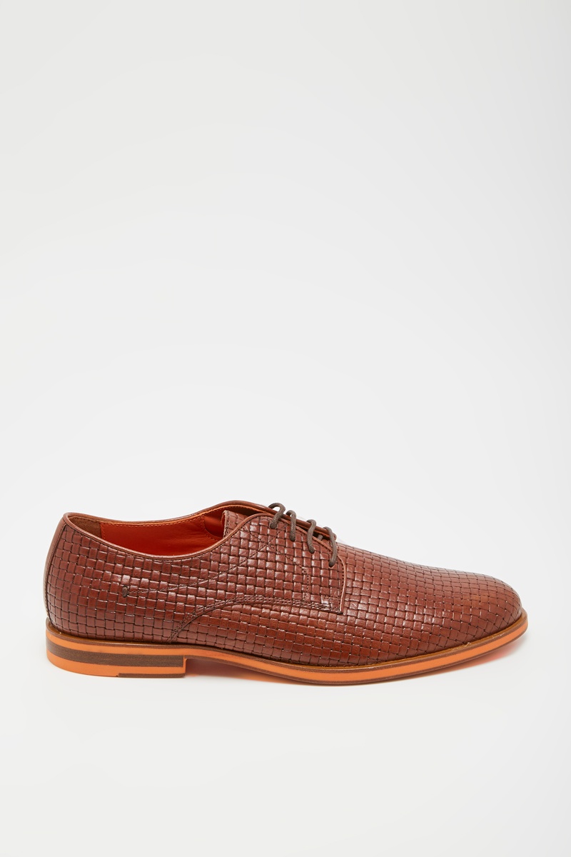 Derbys en cuir Bayle Marron