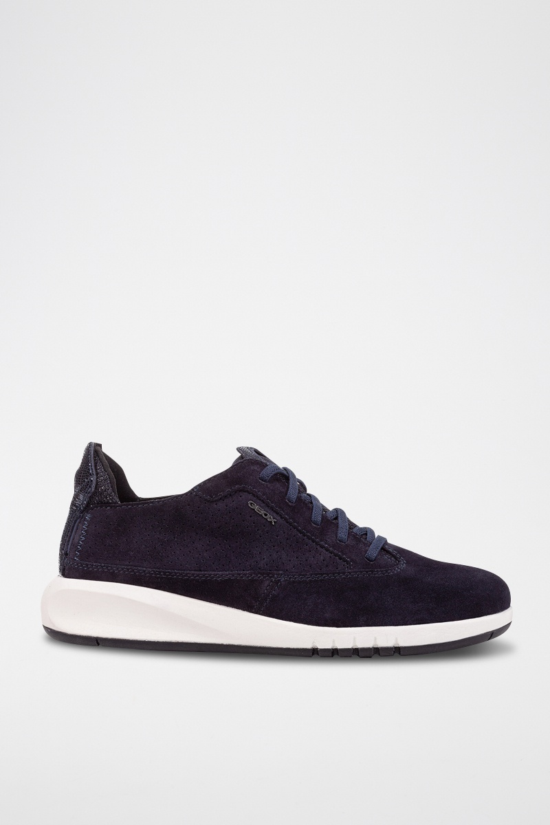 Baskets en nubuck Aerantis Bleu marine