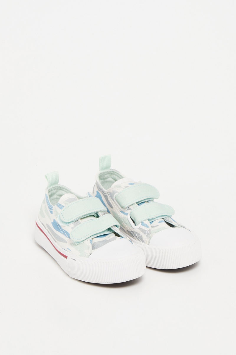 Tennis Vert d’eau et blanc