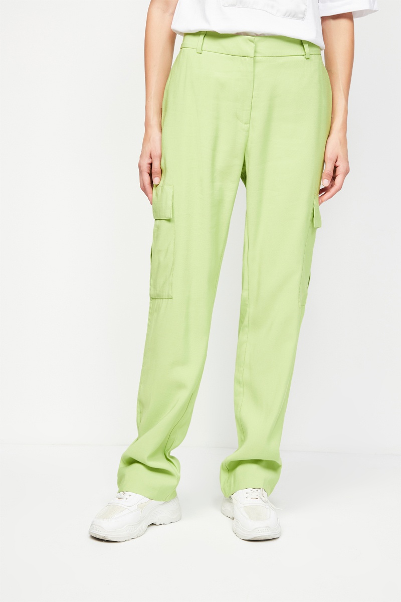 Pantalon cargo Pistache