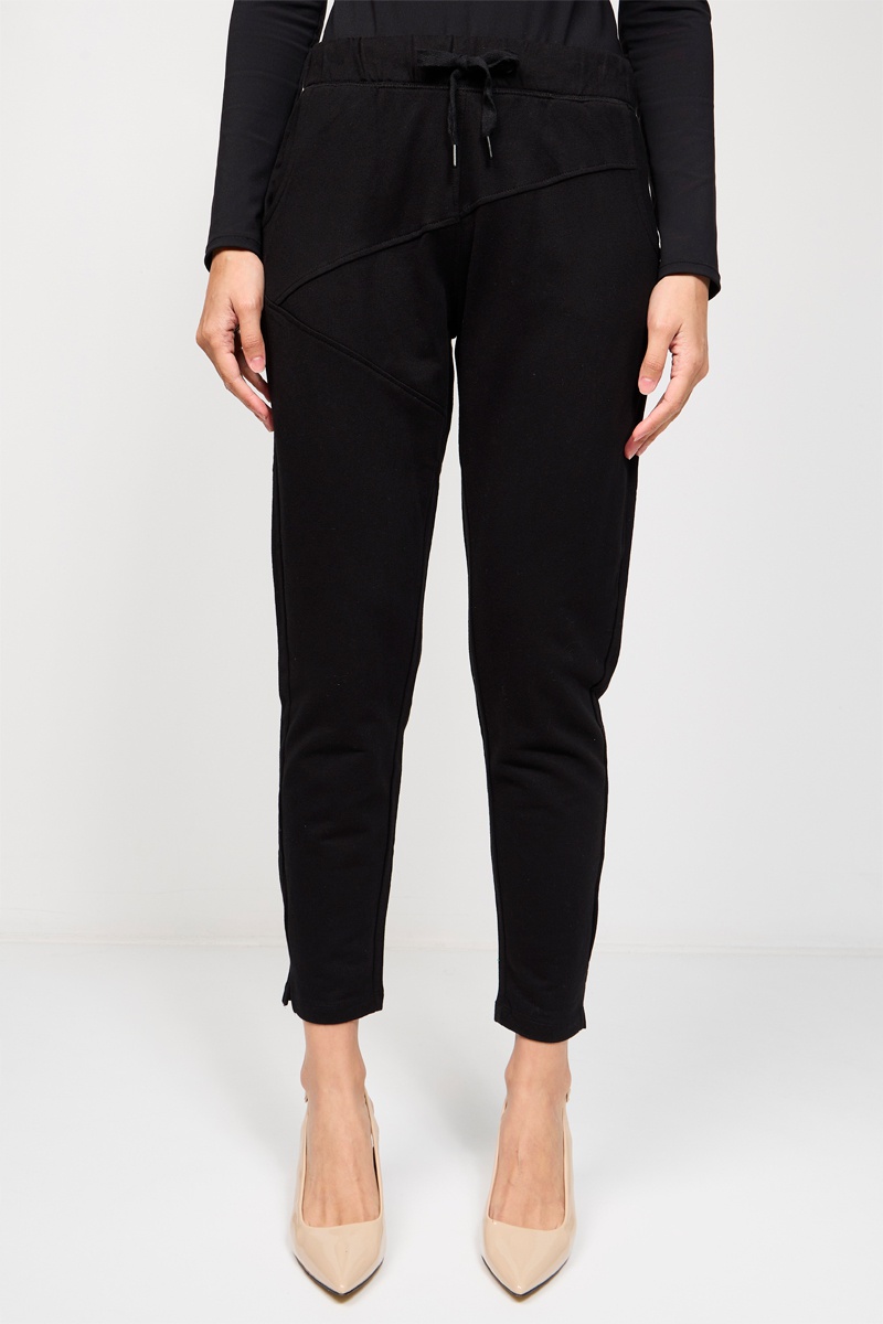 Pantalon slim Noir