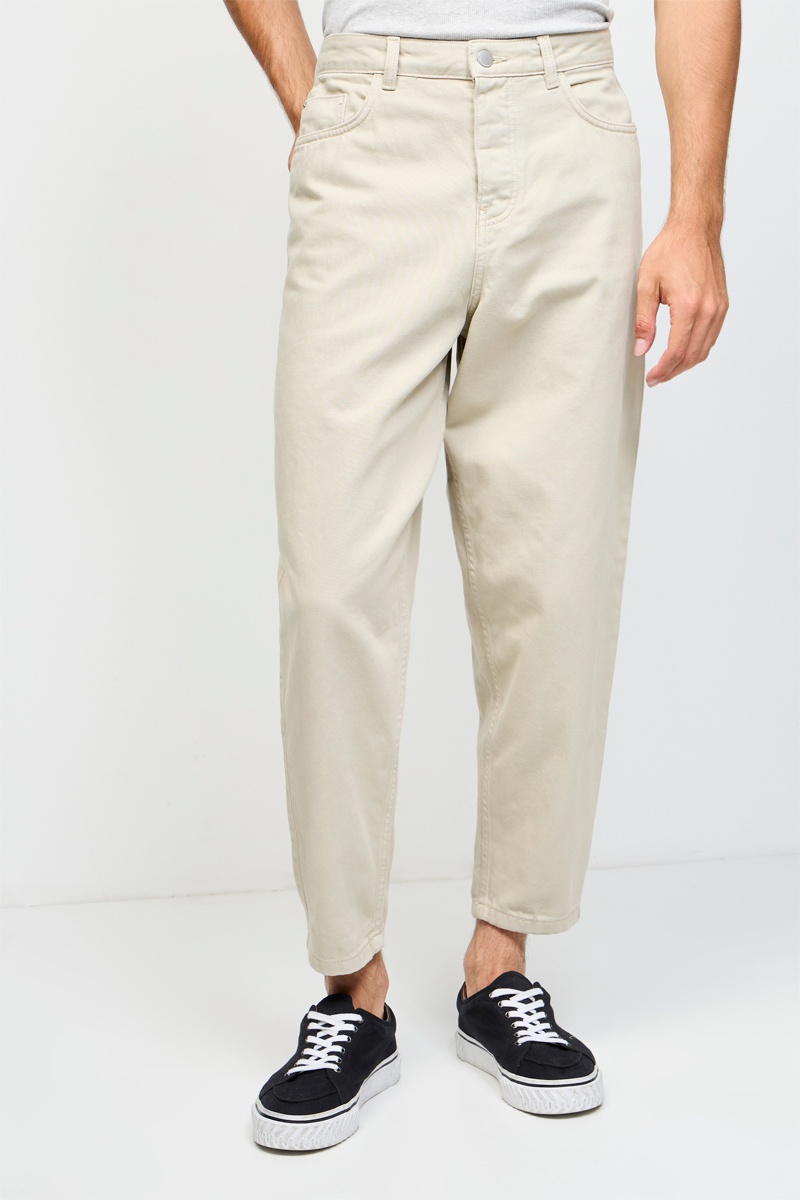Jean droit Ecru