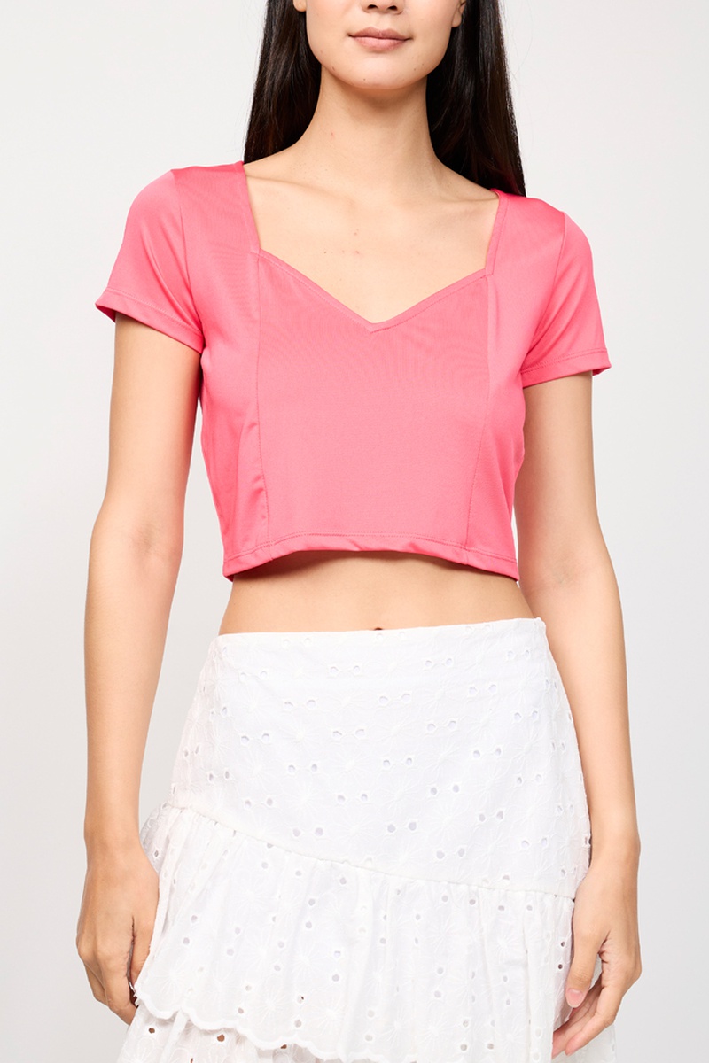 Crop top Rose