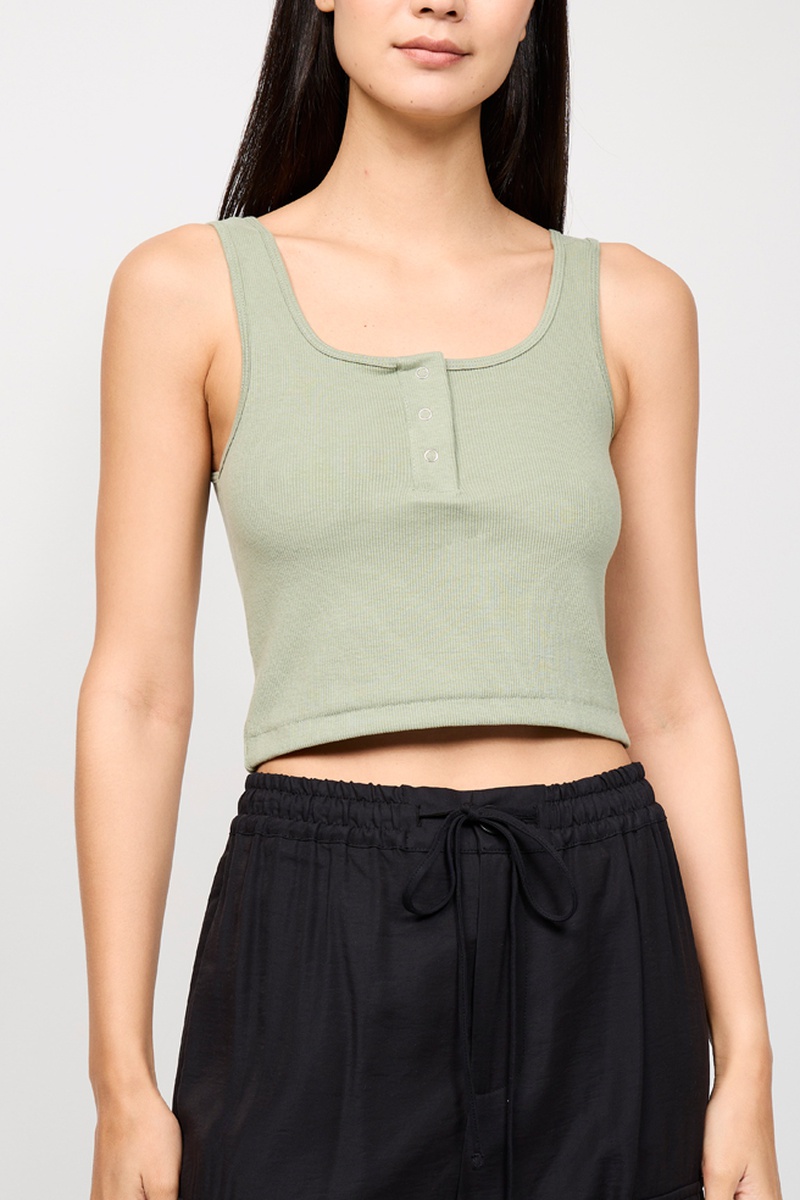 Crop top Vert d’eau