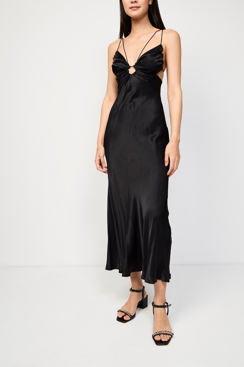 Robe longue Noir