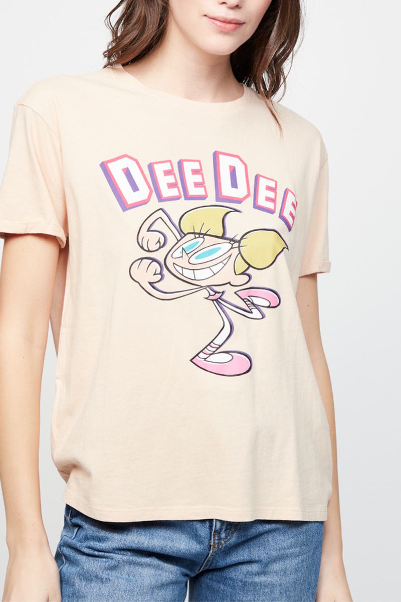T-shirt DeeDee Laboratoire de Dexter Saumon