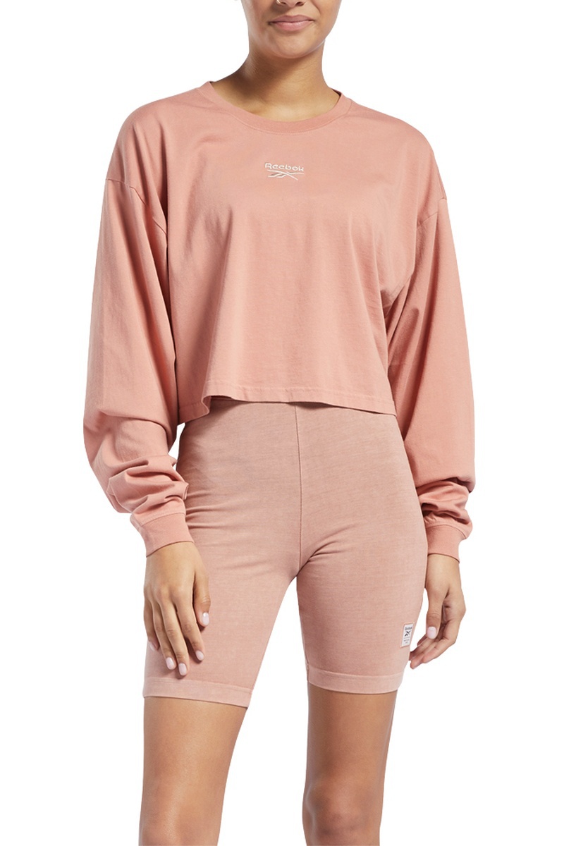 T-shirt court en coton biologique WDE - Vieux rose