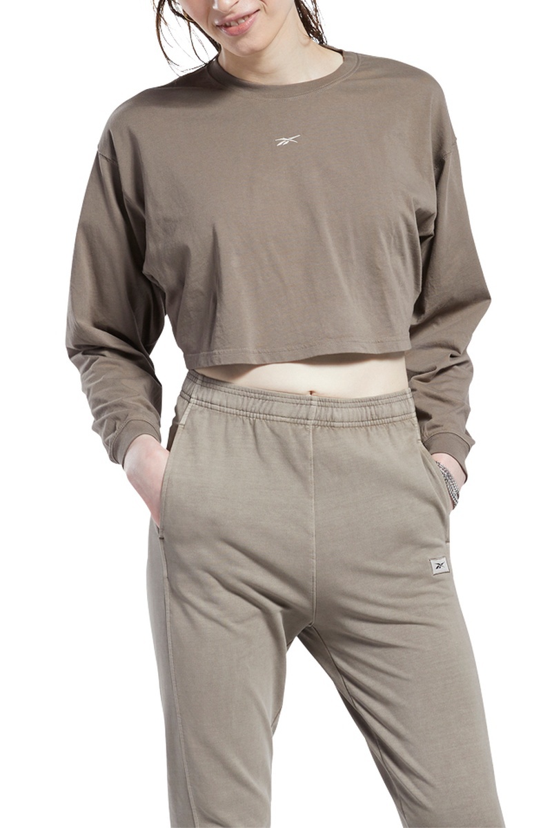 T-shirt court CL WDE Taupe