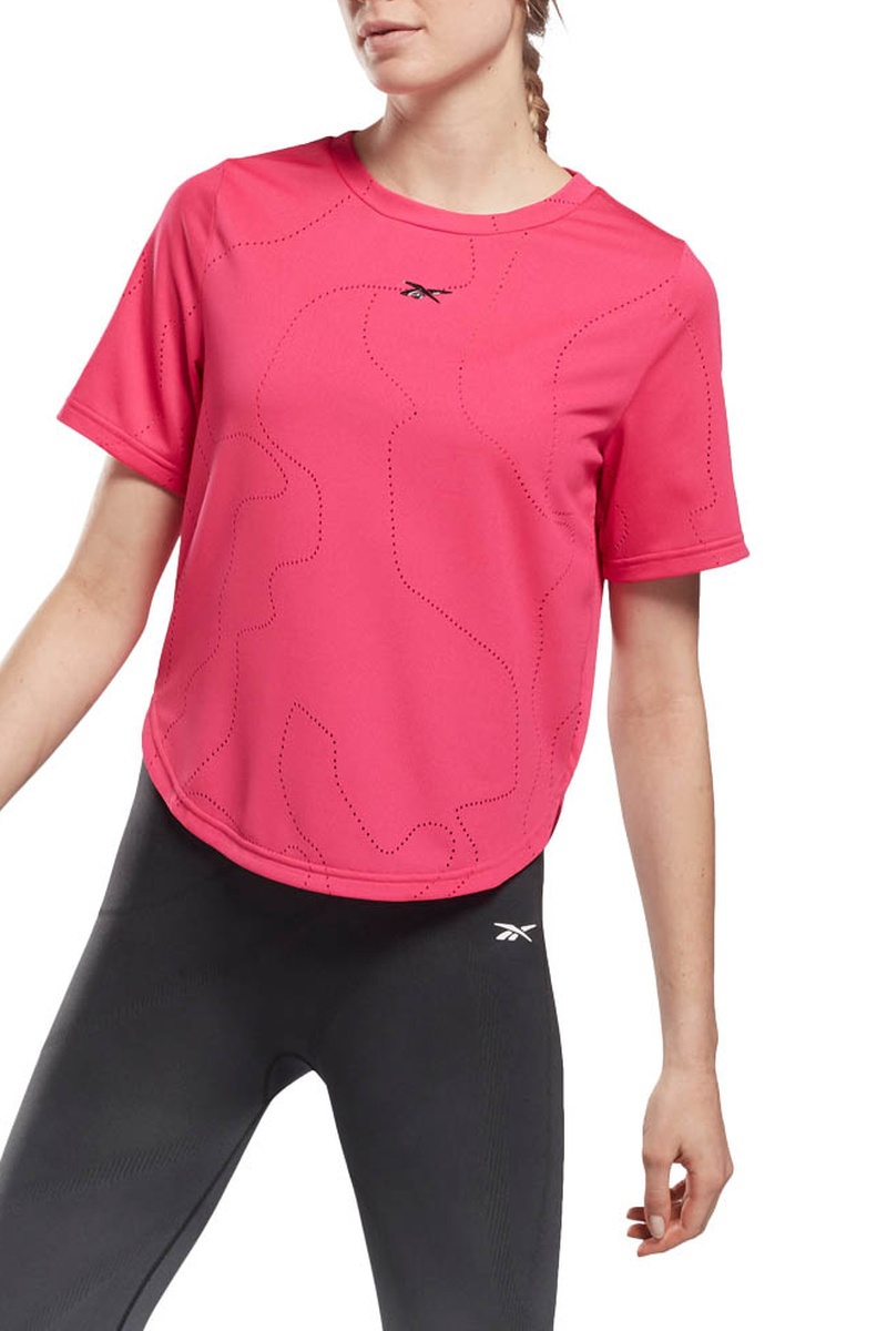 T-shirt TS UBF Perforated - Fuchsia