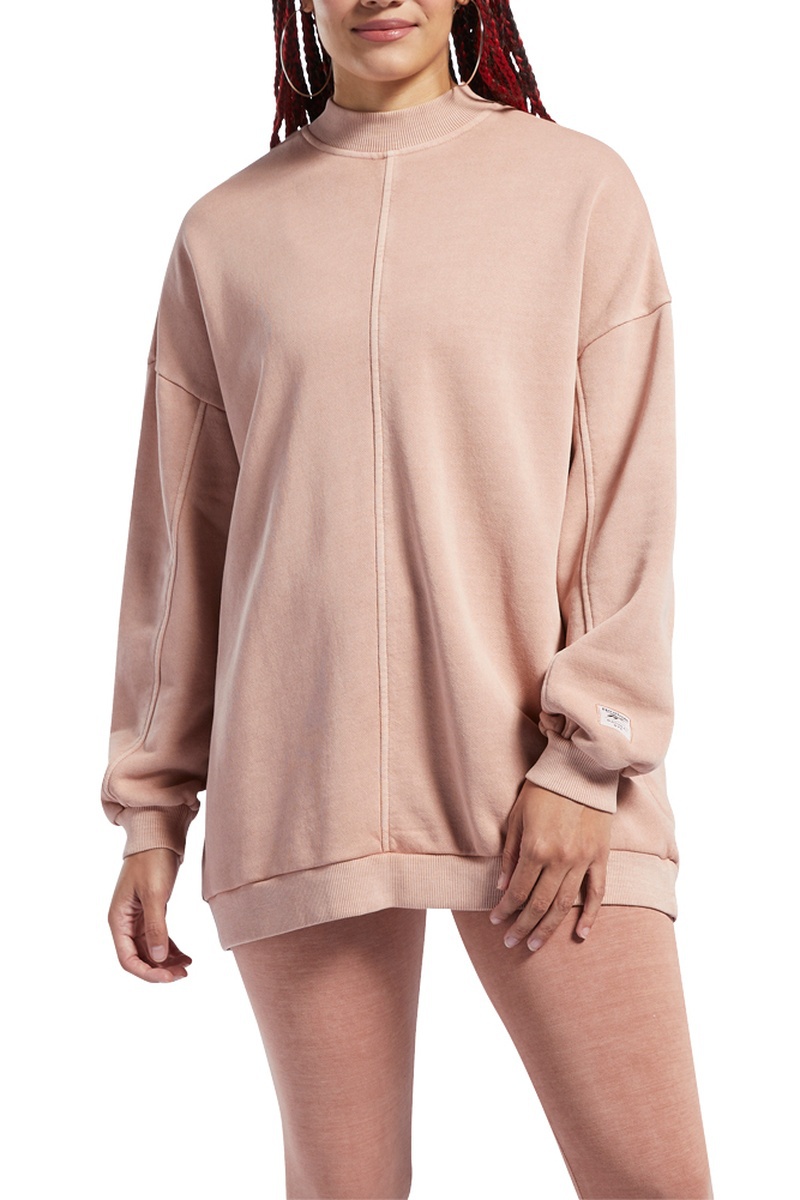 Sweat CL ND SM Crew Rose