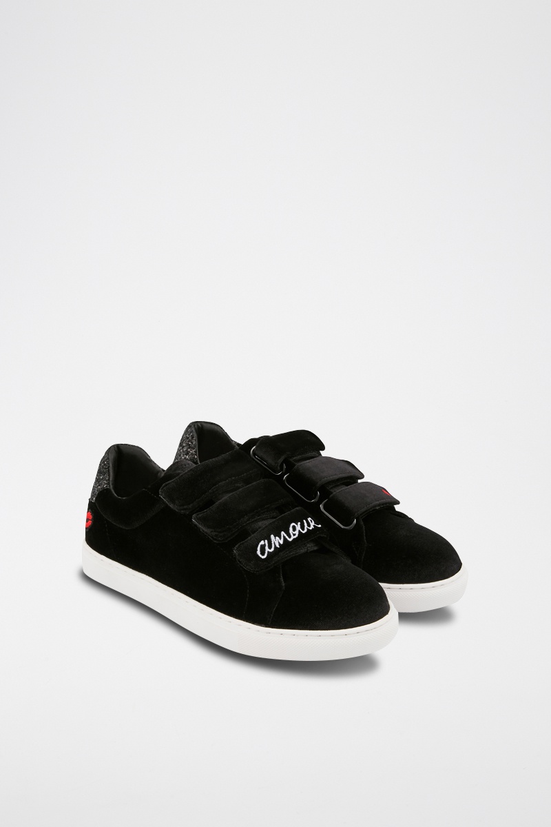 Sneakers Edith Noir - Bons baisers de Paname