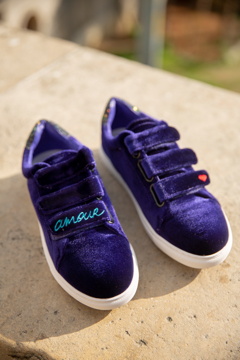 Sneakers Edith Violet - Bons baisers de Paname