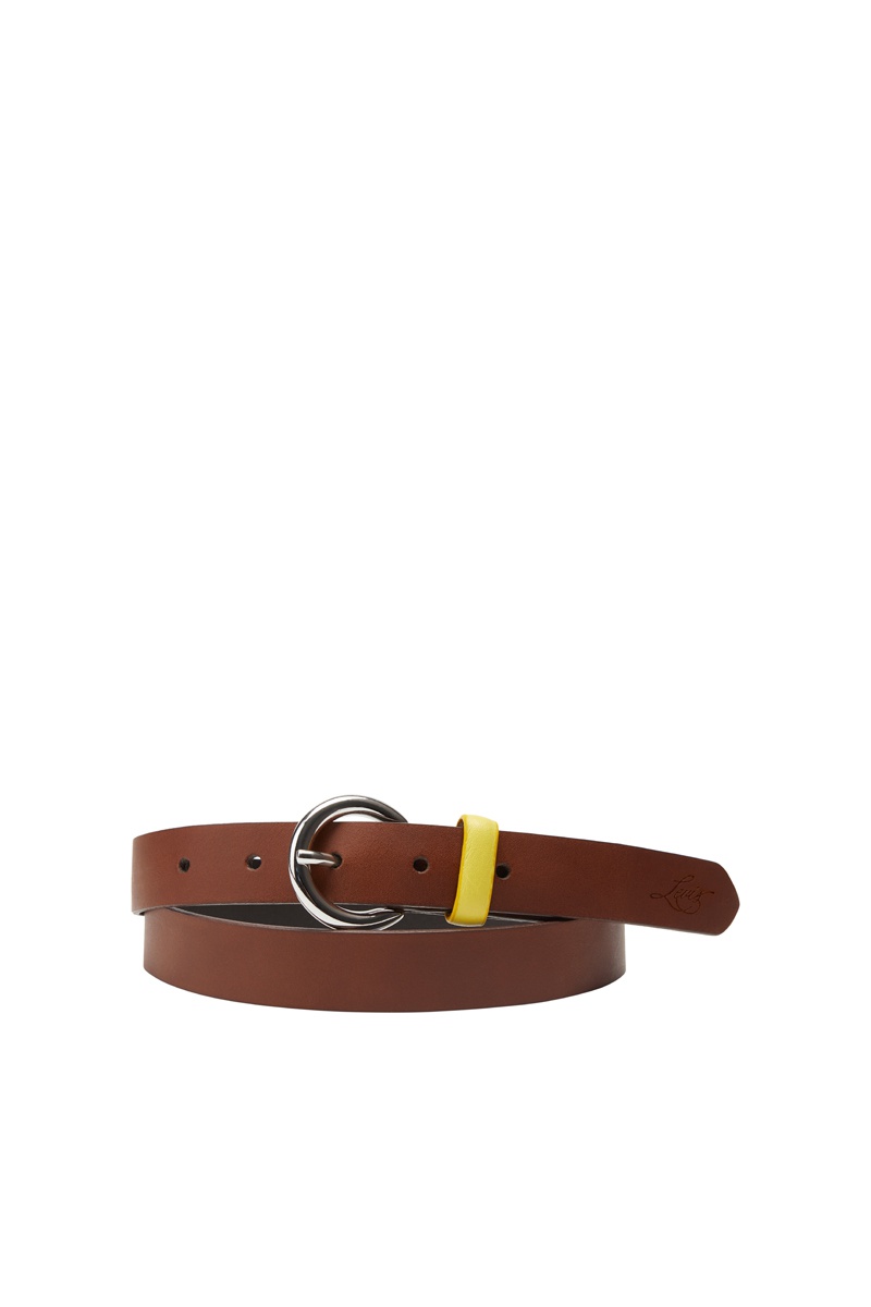 Ceinture en cuir Larkspur Marron