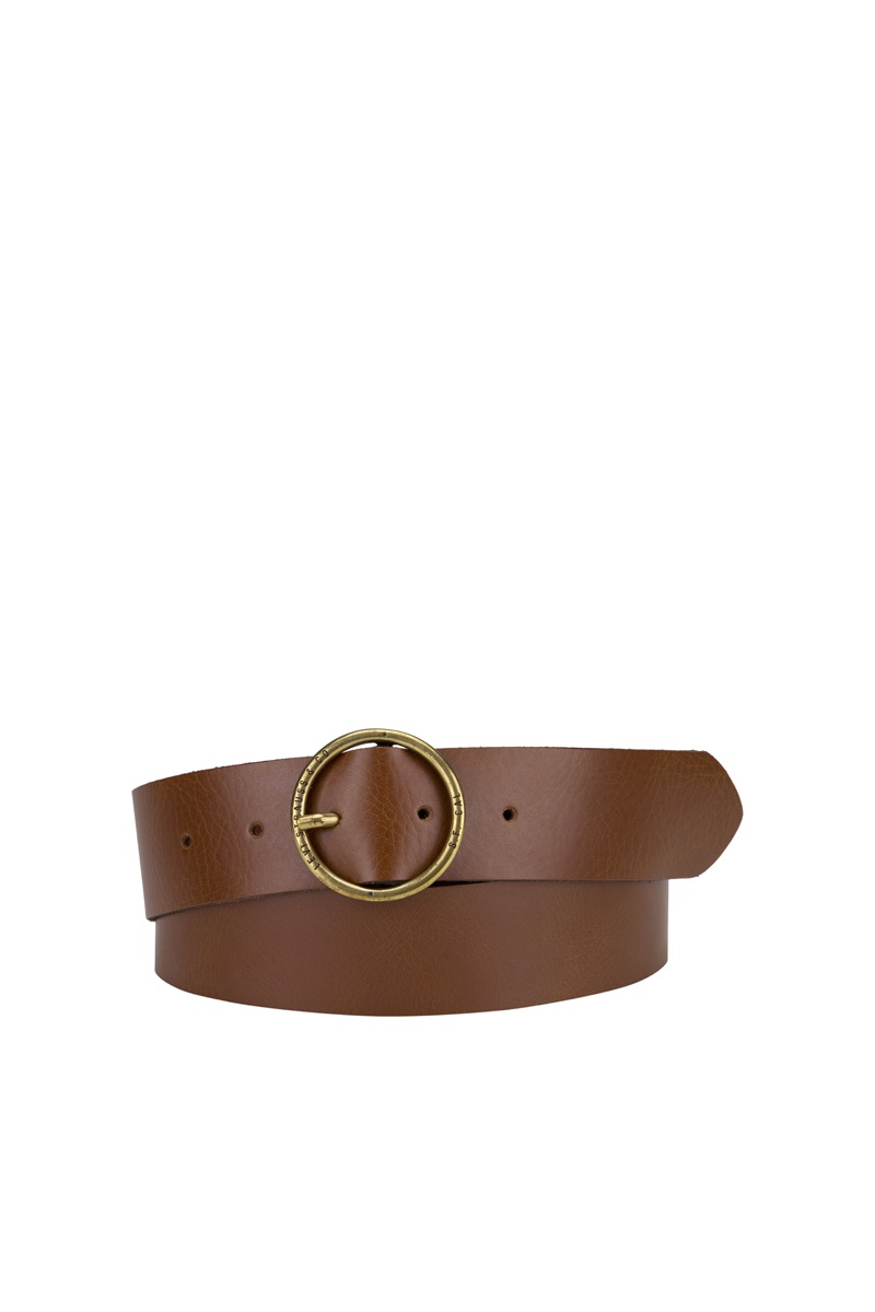 Ceinture en cuir Athena Marron