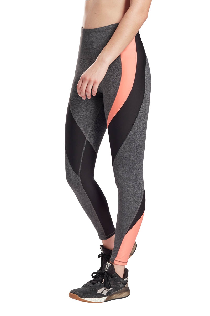 Legging taille haute TS LUX HR Gris foncé chiné