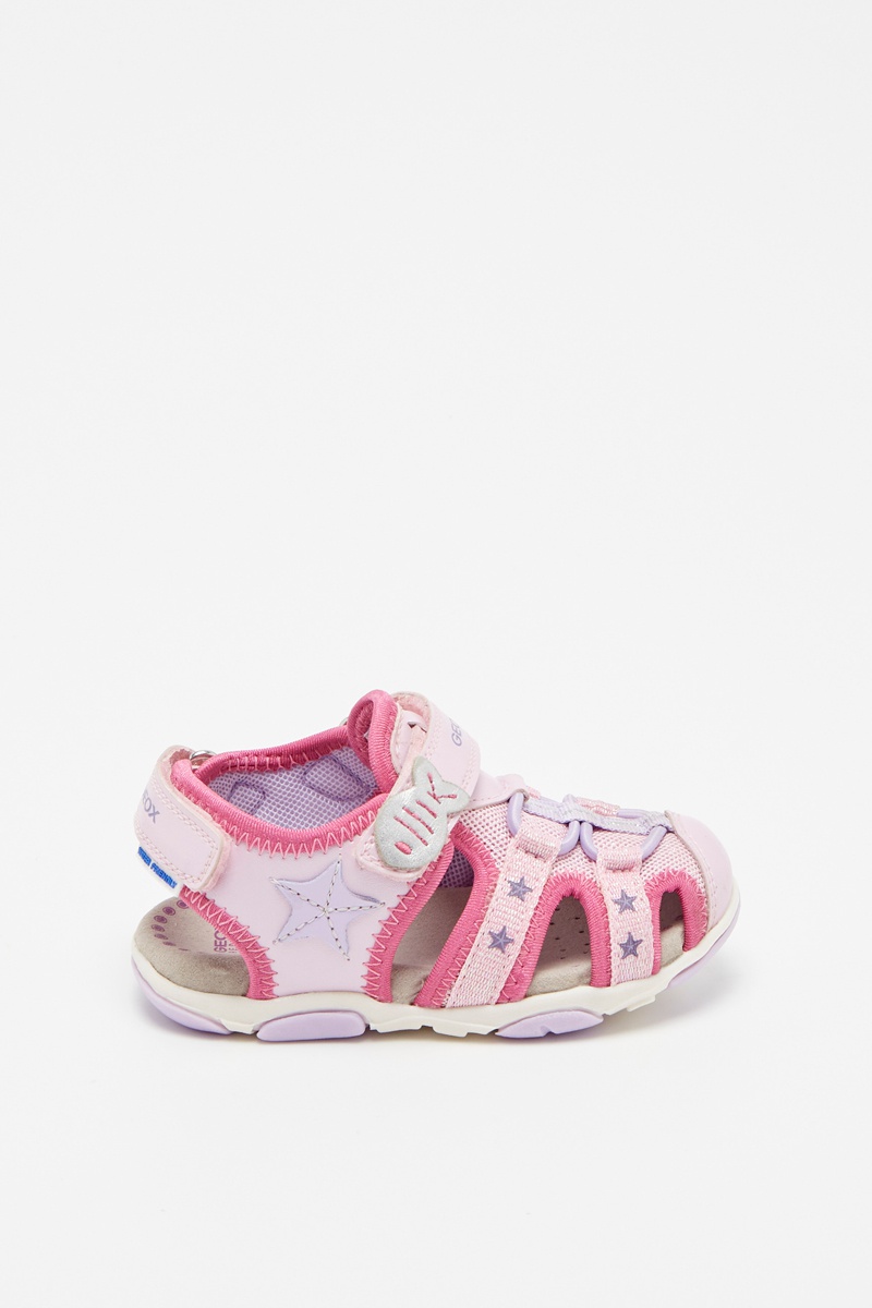 Sandales - Lilas et rose