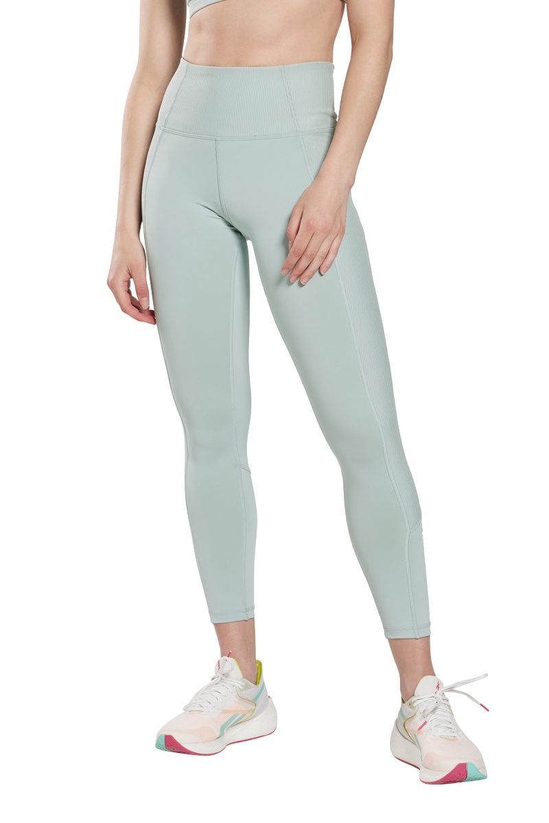 Legging taille haute S RIB HR - Ciel