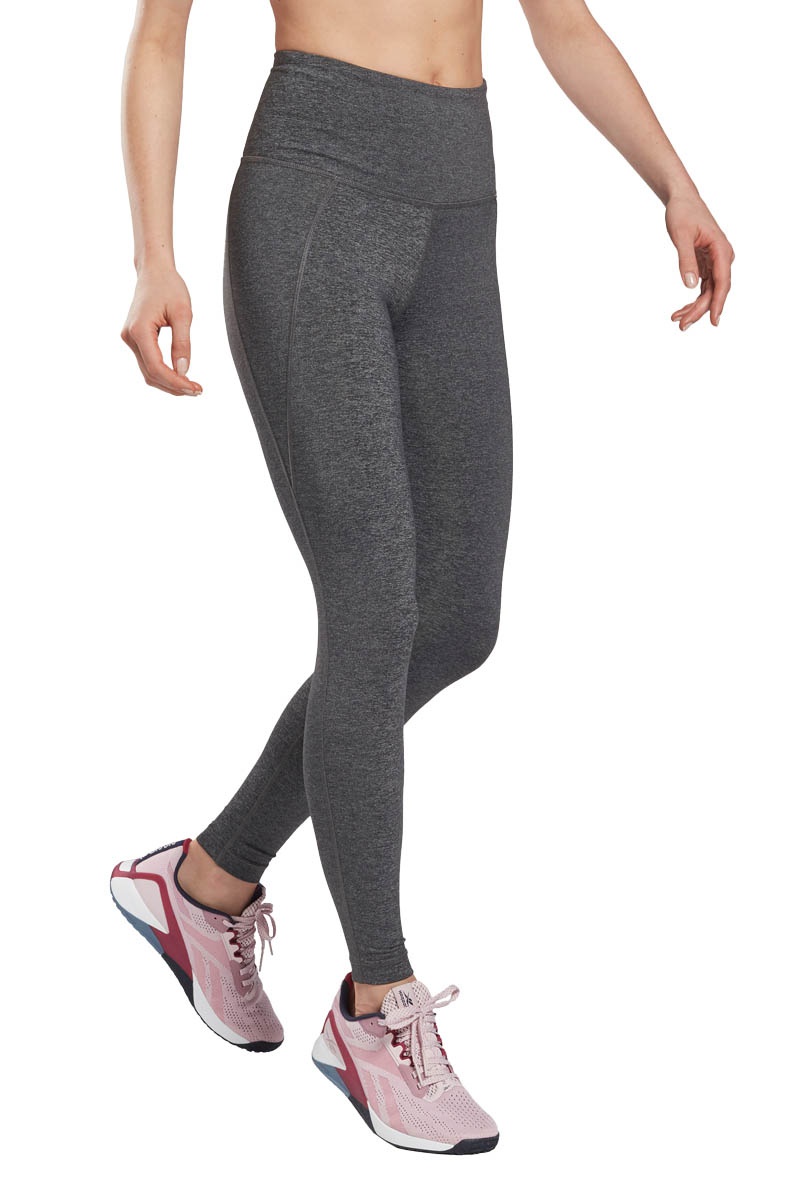 Legging taille haute TS Lux - Gris foncé chiné